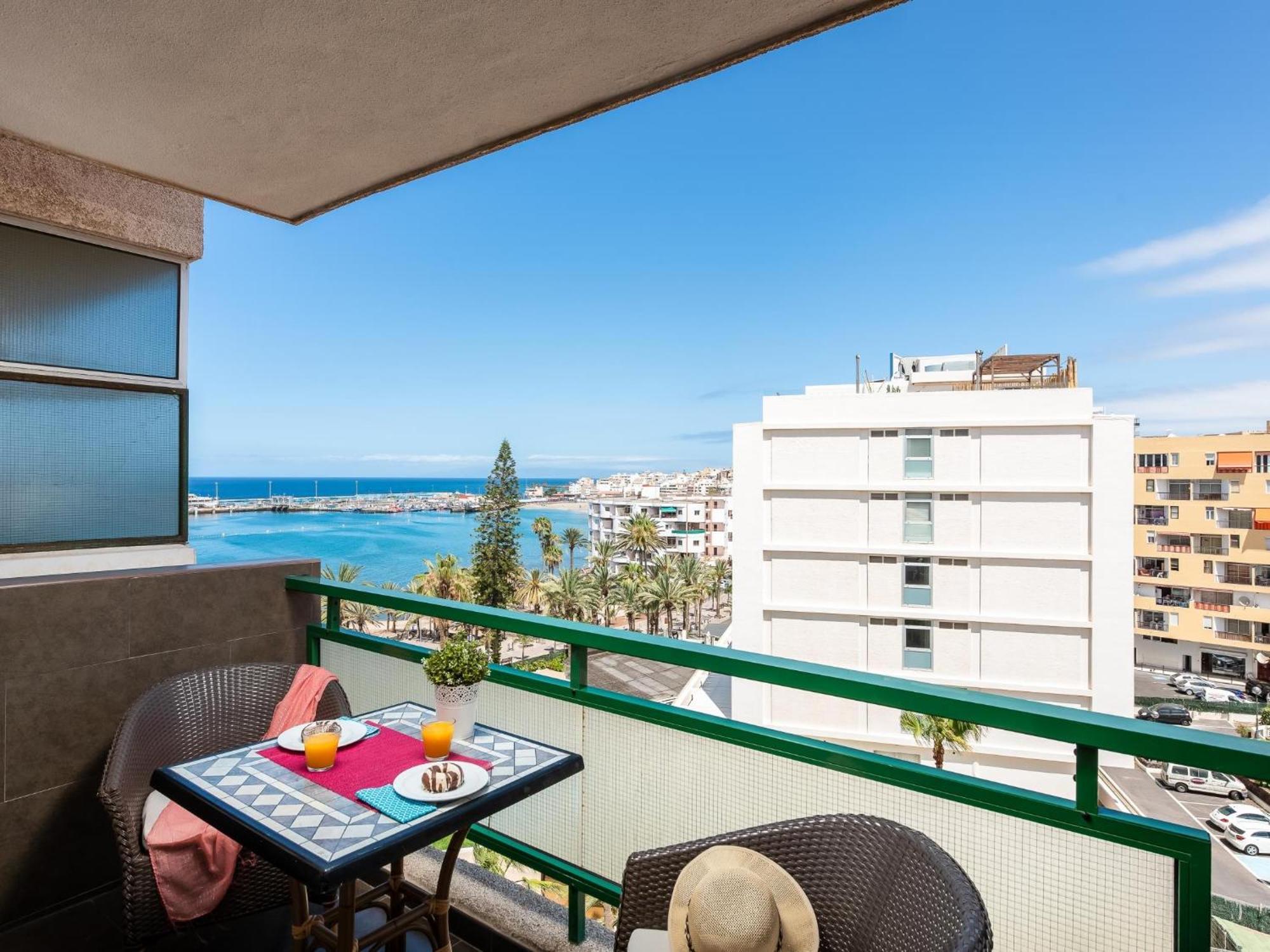 603 Comodoro Studio Beach Front Los Cristianos  Exterior foto